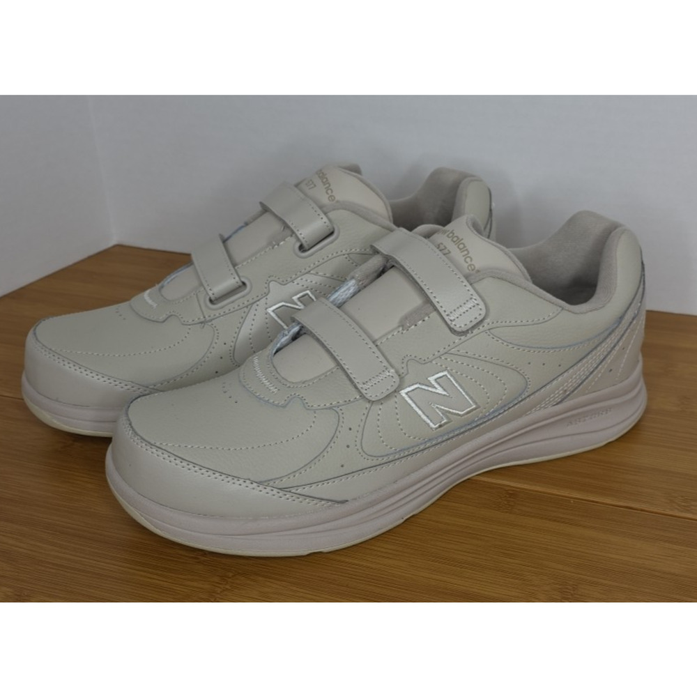 MW577VW New Balance Men's 577 V1 Hook and Loop Shoes BONE SIZE M 12.5M/W 14W